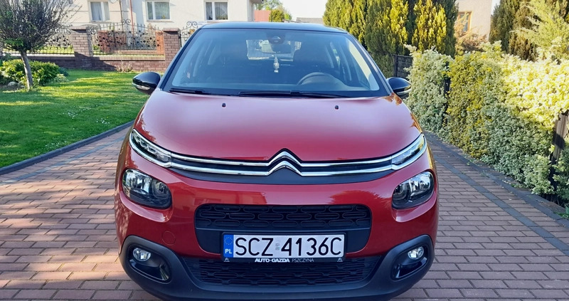 Citroen C3 cena 42900 przebieg: 30000, rok produkcji 2018 z Zelów małe 407